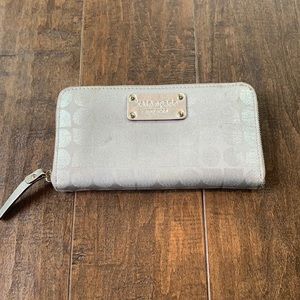 Kate Spade Geometric Patterned Zipper Wallet